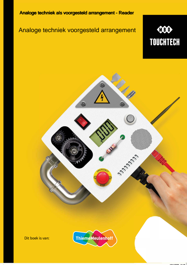 [9870000002264] Analoge techniek als voorgesteld arrangement